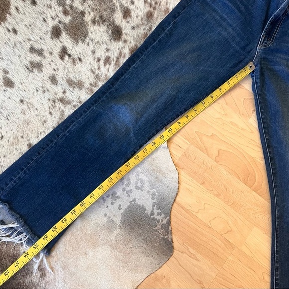 MOTHER The Insider Crop Step‎ Fray In Teaming Up Jeans Size 26 Boot Cut - Picture 13 of 14